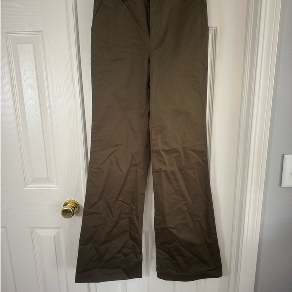 Green Flared Pants - Picture 1 of 3